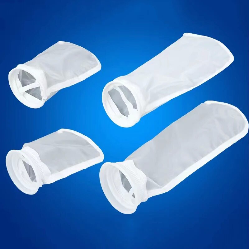 Marine Aquarium Filter Media - 5 Stück superfeiner Aquarium-Filterbeutel mit Rahmen,