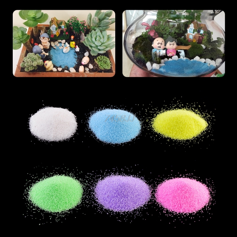Aquarium Marineland - 1 Beutel 6-Farben Quarz Sand Miniatur