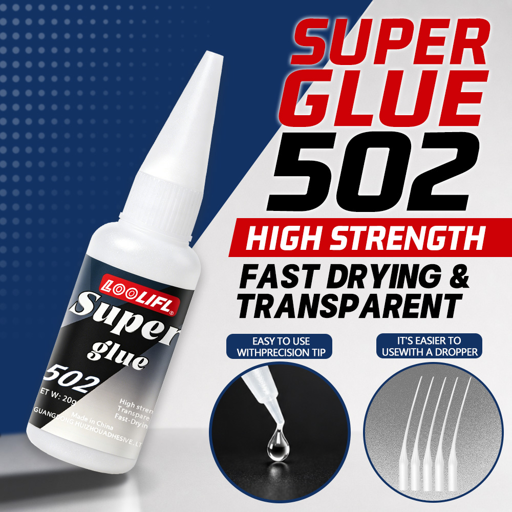 Aquarium & Marine Museum Kota Kinabalu - Loolifl-502-20Ml Sofortiger Transparenter Cyanacrylat-Klebstoff mit Mittlerer