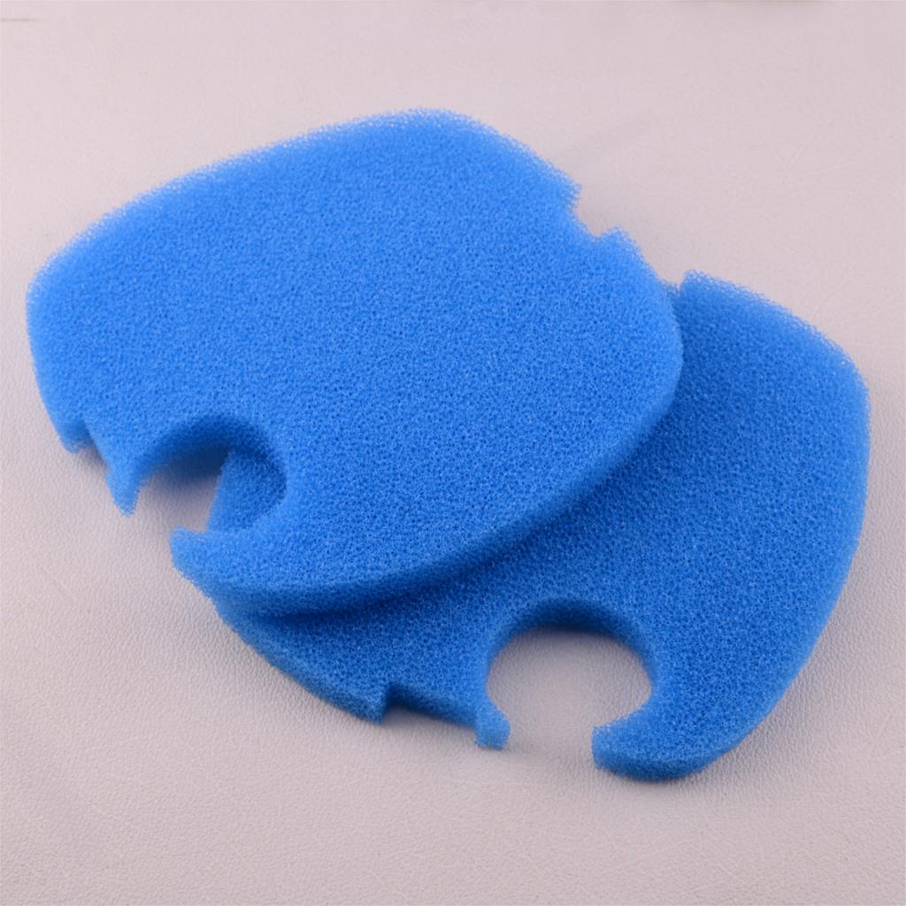 Marine Aquarium Chiller - LETAOSK 2Pcs Blau Aquarium Filter Pad
