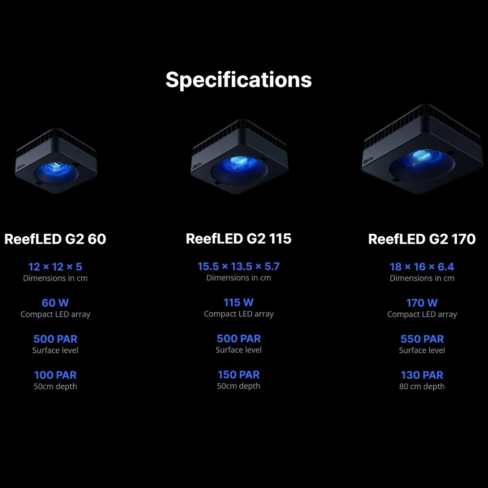 RedSea ReefLED G2 60/115/170 N – Marine Aquarium Led Lights Bewertung und Preis