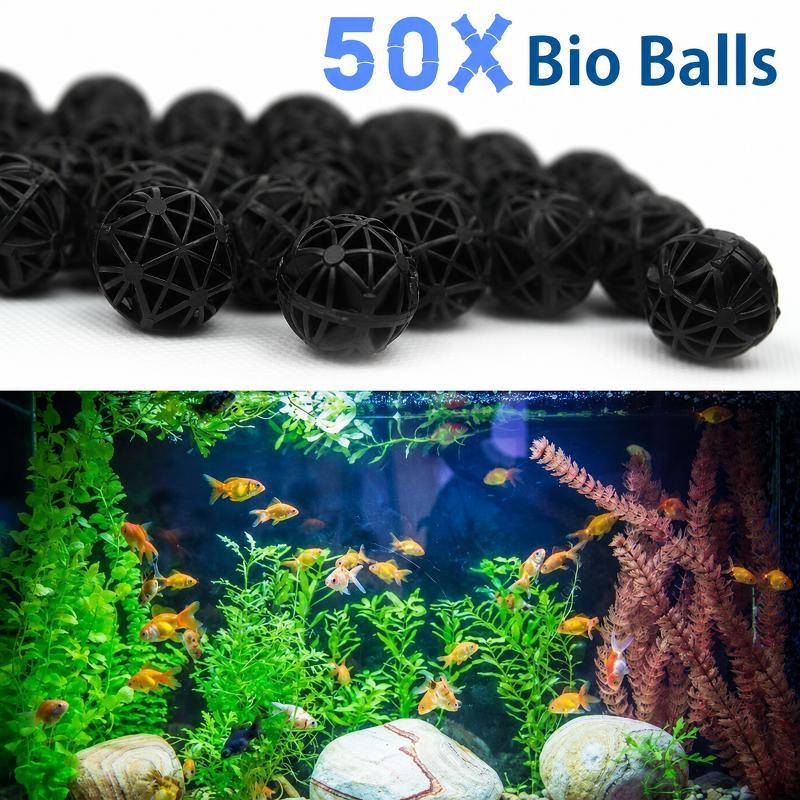 50 Stück 16mm Aquarium Bio-Fil – Marine Aquarium Filter Media Bewertung und Preis