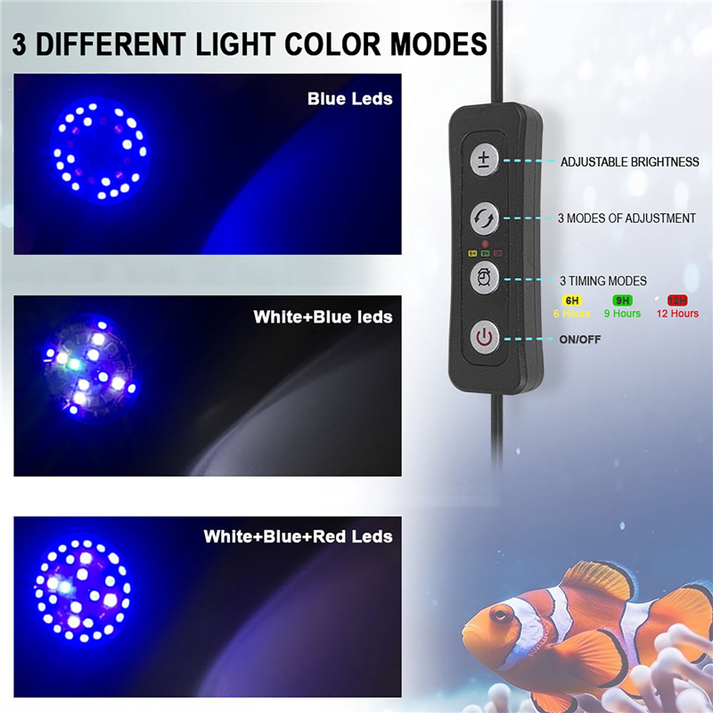30 W Aquarium Aquarium Meer Wa – Marine Aquarium Led Lights Bewertung und Preis