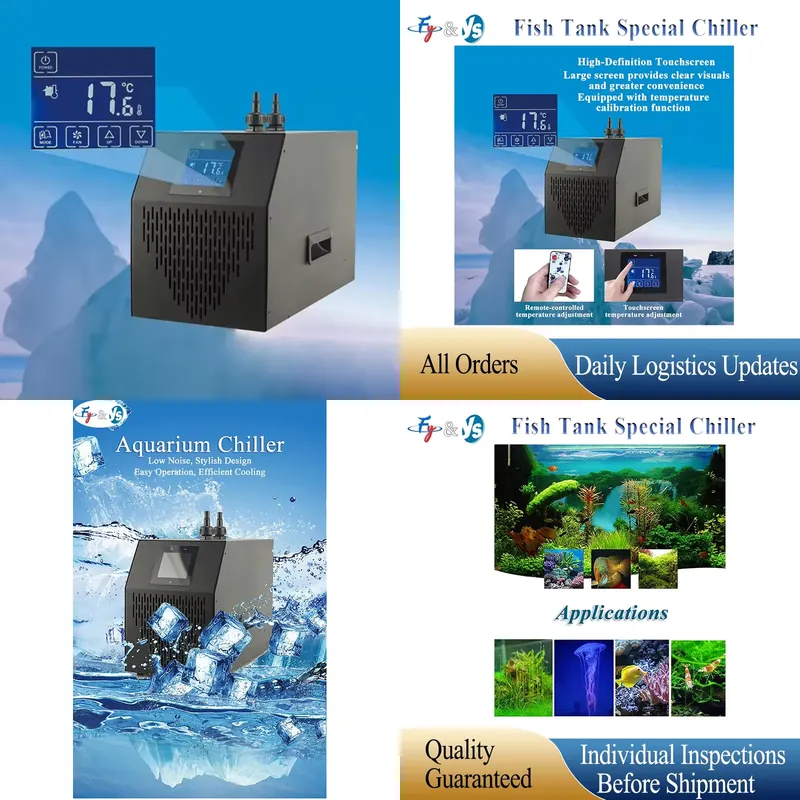 160L-500L Marine-Tankkühler Wa – Marine Aquarium Chiller Bewertung und Preis
